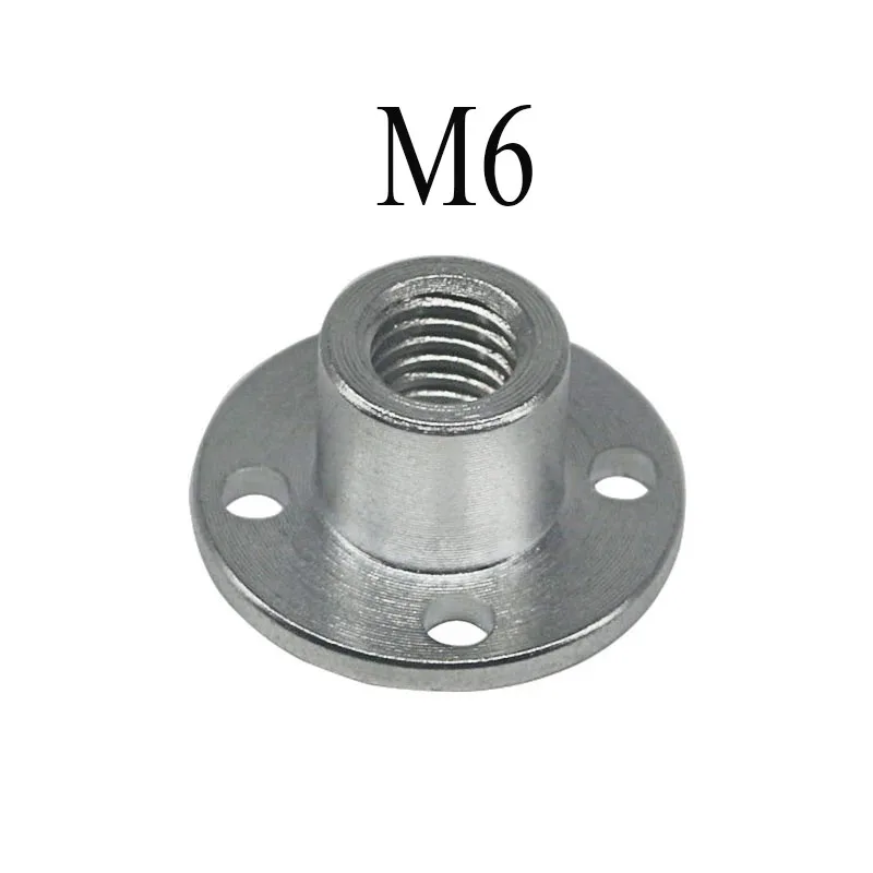 DC Gear Motor Flange M6/M8 Orthodontic Thread/M8 Negative Thread Suitable For Threaded Shaft Matching Nut Threaded Shaft