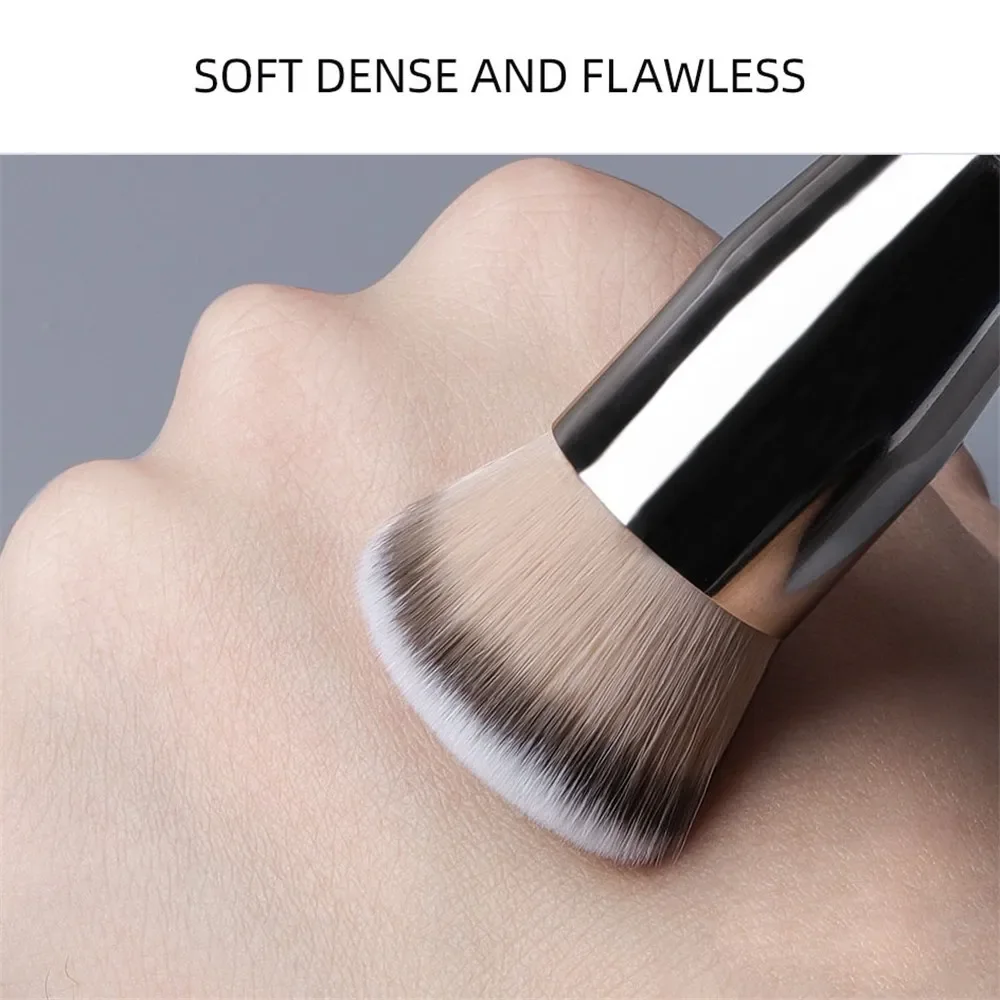 Concealer Brushes Makeup Oblique Head Foundation Brushes Seamless Cover Synthetic Dark Circle Liquid Cream Cosmetics Beauty Tool