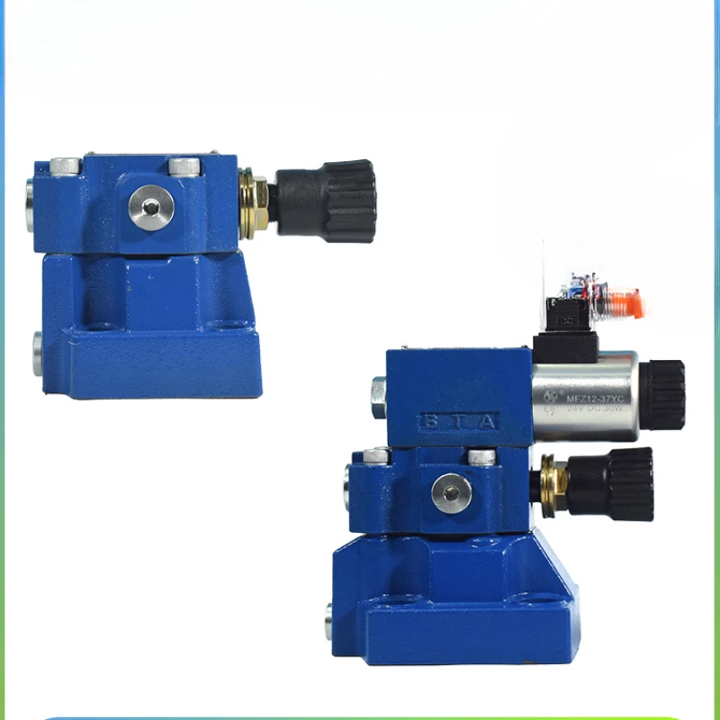 

Hydraulic B Explosion-proof DBW20 Normally closed A Solenoid overflow valve D