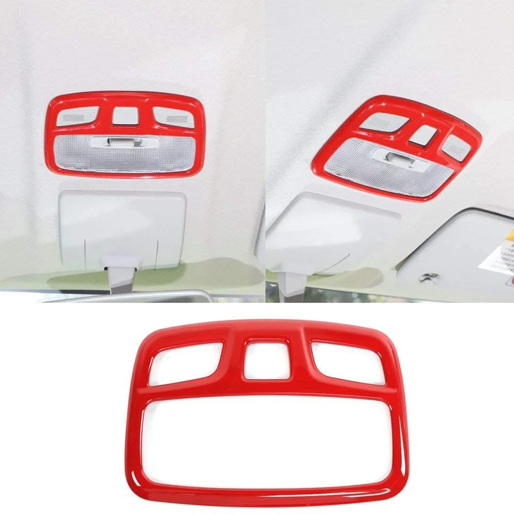 for Suzuki Jimny 2019 2020 Car ABS Inner Roof Front Reading Light Lamp Cover Trim Frame Stickers Accessories