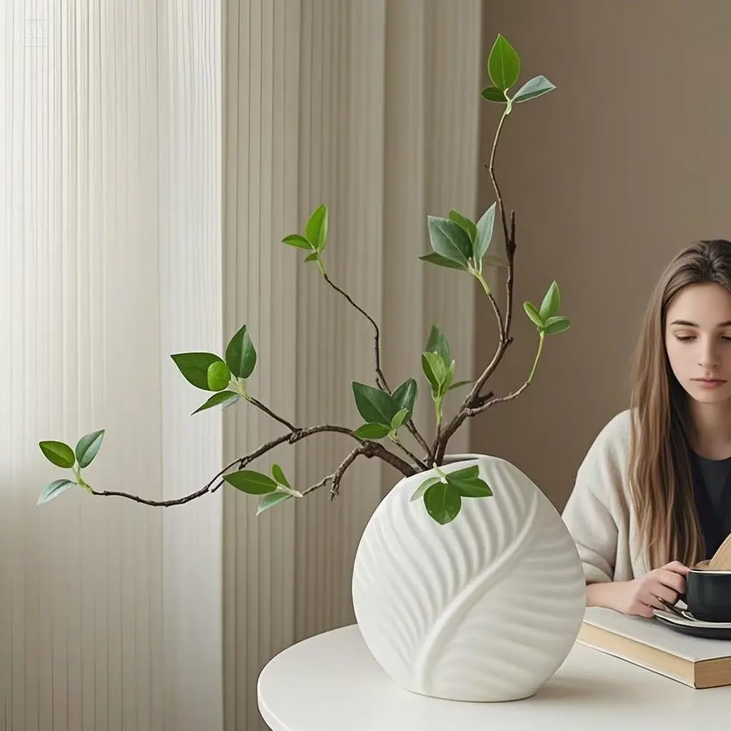 

Simulation Plant Green Leaves Vines Withered Branches Flower Arrangements Decor Fake Plants Home Living Room Decoration 44CM 1PC