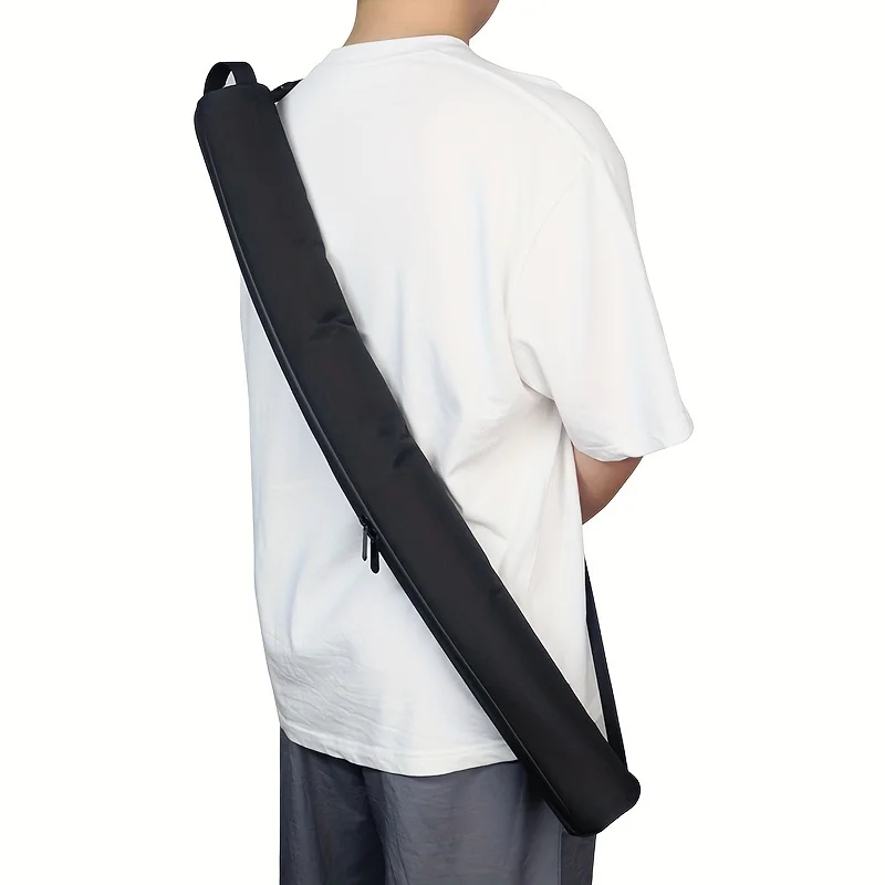 Black Insulated Golf Drink Carrier Beer Cooler Sleeve with Oxford Cloth Protects and Chills Drinks During Travel