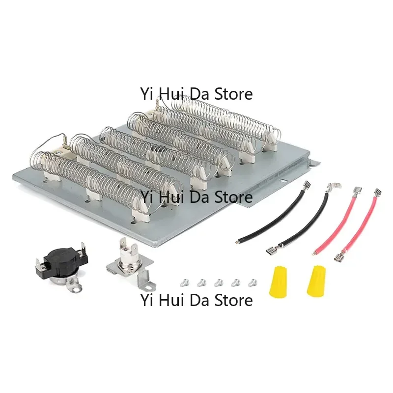 503978 Dryer Heating Element Kit Replaces 61927, 503404, 510329, 510325P Fit for Whirlpool, Speed Queen, Amana Dryer