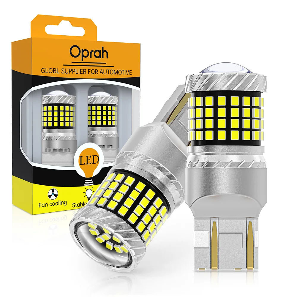 Oprah 2pcs Car Truck Led Light 1156 BA15S BAU15S 1157 BAY15D 7440 7443 For Tail Turn Signal Lamps DRL Side Parking Bulb 12V 24V