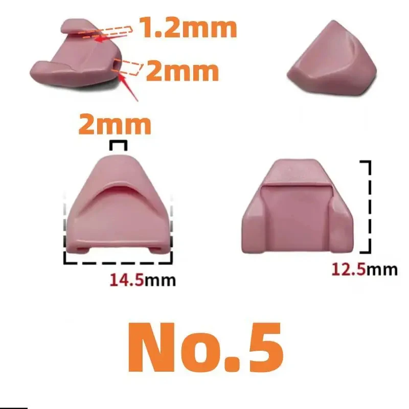 Alumina Ceramic C-Shaped Thread Guide, Wear-Resistant Textile Spare Parts Eyelet Spinner Twister