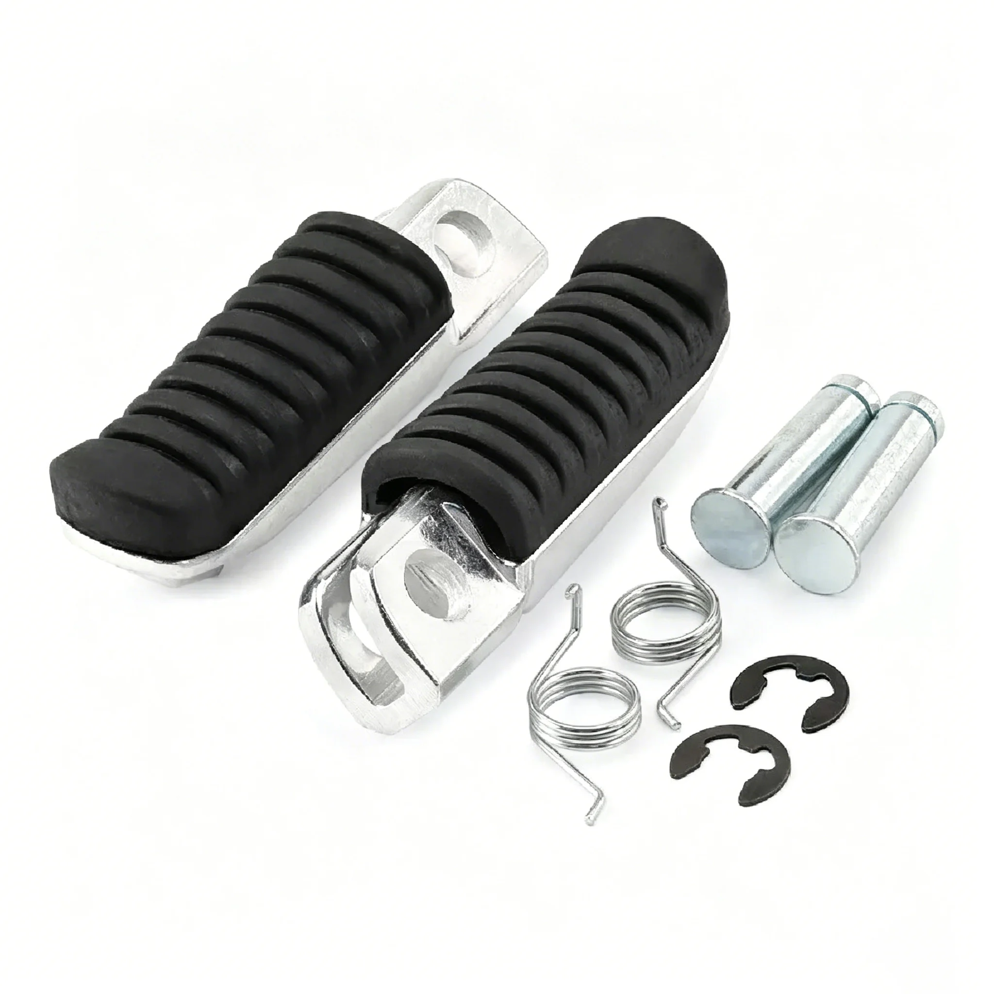 Motorcycle Front Rider Foot Pegs FootRests Footpegs For Kawasaki ZZR1100 Z1000/750 ZX9R Motorcycle Footrest