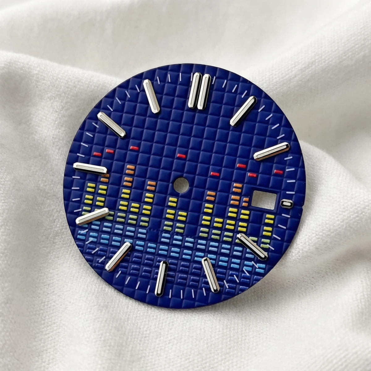 

31 мм музыкальное издание, ночной светящийся циферблат с окошком календаря для NH35/4R35, детали циферблата часов в сборе