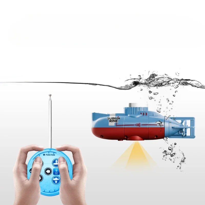 Remote Control Submarine Waterproof Children's Diving Fish Tank Toys Remote Control Simulation Nuclear Submarine Toy Gift