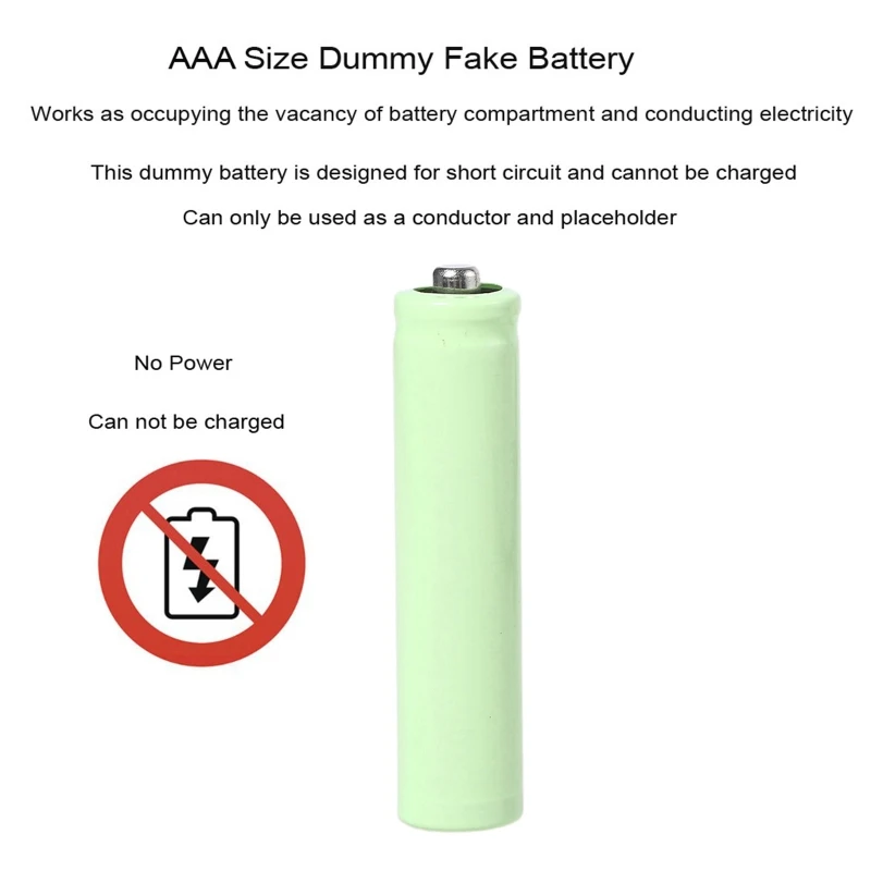 LR03 AAA Dummy Battery Eliminators USB Power Supply Cable Replace 2x1.5V Batteries Battery Eliminate Cable for LED Light