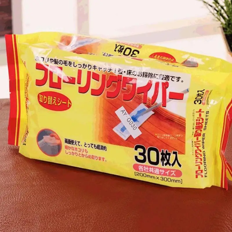 Pieces/pack Electrostatic Dedusting Paper Disposable Wipes Removal Floor Mop Cleaning Sticky Dust Cloth Dustless R5R6