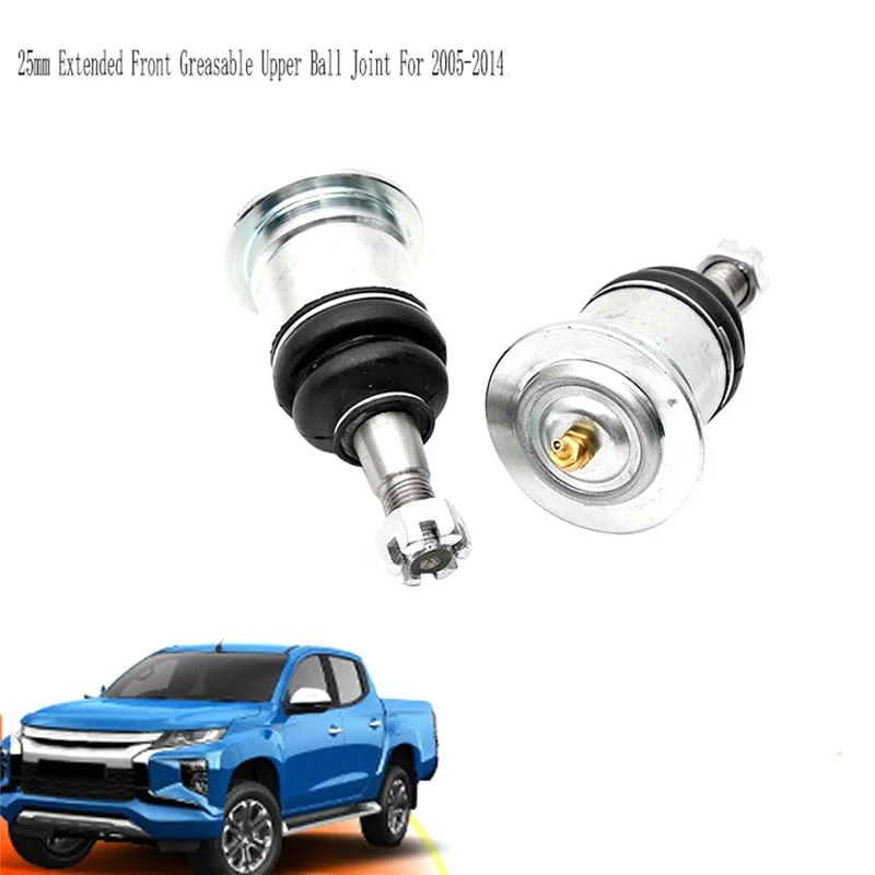 

Trending Front Greasable Upper Ball Joint 25Mm Extension For Mitsubishi Triton L200 ML MN MQ/Pajero 2WD 2005-2014
