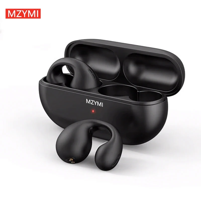 MZYMI TW01 Bone Conduction หูฟังบลูทูธชุดหูฟังไร้สายมินิกีฬาหูฟัง TWS หูฟังกันน้ําแบบพกพาหูฟัง