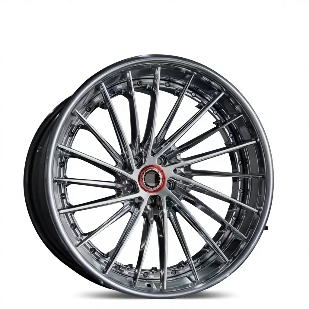 Arrival Hot Sale Custom Forged Aluminum Alloy Wheel Hub, Precision Polished Multi-Spoke Design, Galvanized Universal Accessories