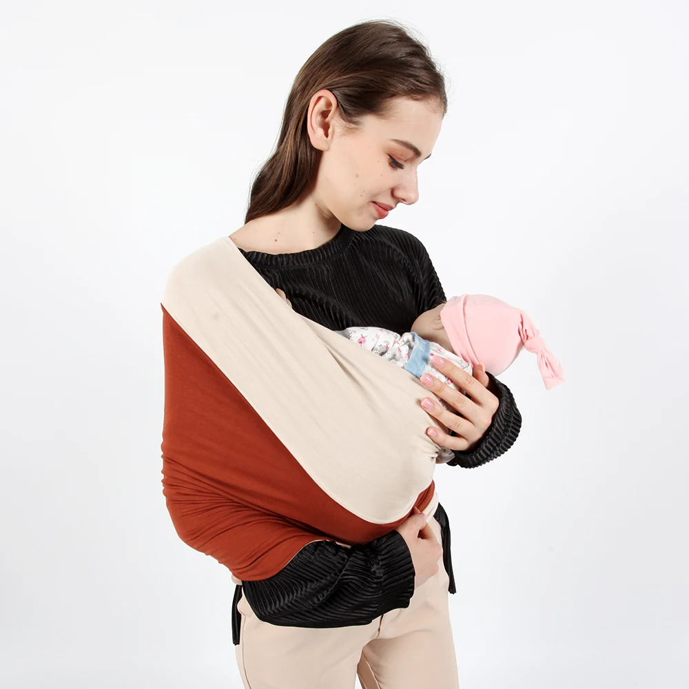 Mama's Bonding Comforter Easy to Wear Infant Carrier Slings Comforter and Security Baby Wrap