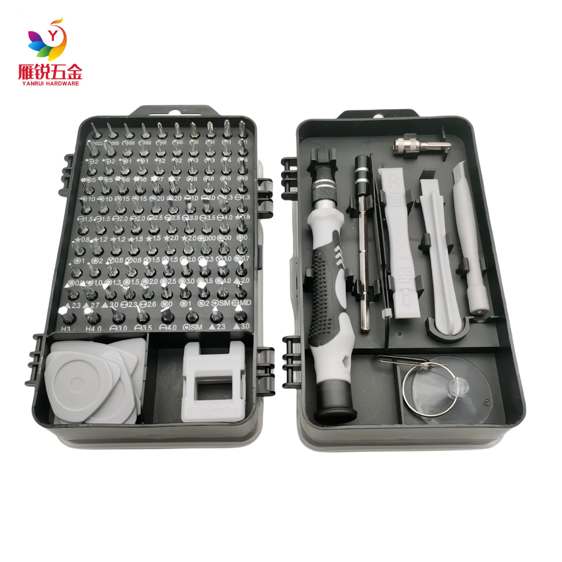 115-in-1 screwdriver set, mobile phone disassembly and maintenance with magnetic multi-purpose batch, household hardware tool co