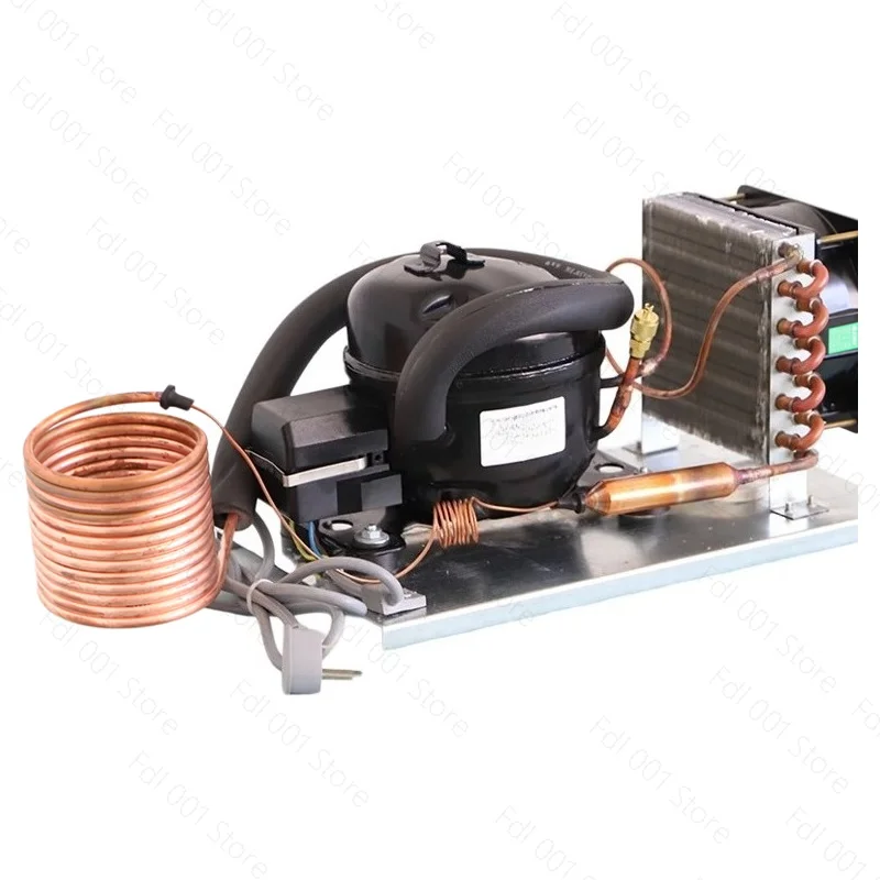 Cooling Capacity 35W-R600a 220V Small Chiller Unit 220V Refrigeration Cycle Water Micro Refrigeration Compressor