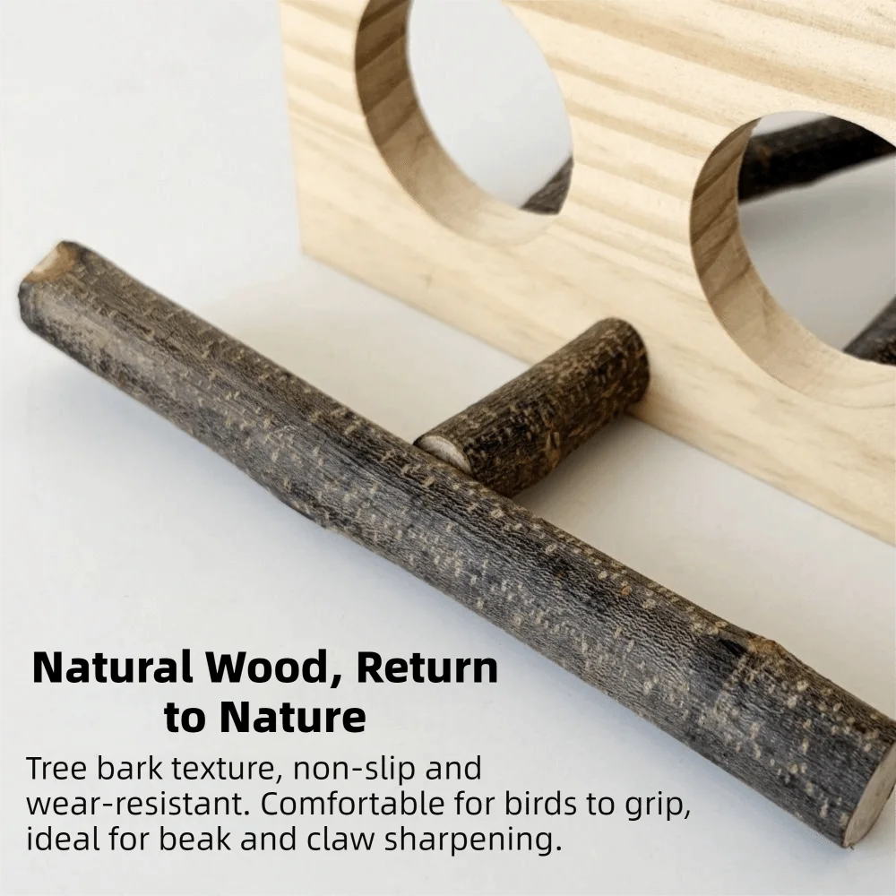 Natural Wood Bird B…