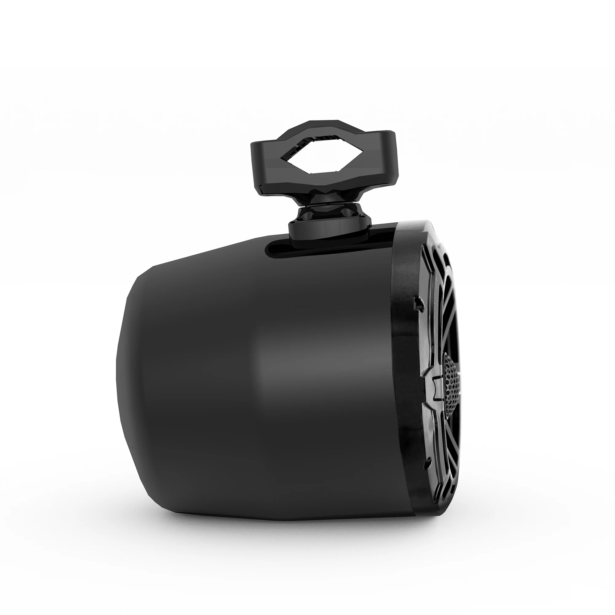 BT Marine 6.5'' LED Light Waterproof Coaxial Tower Speaker H-6108s BT Black IP66 Marine Wake Board for Boat ATV UTV Water Ski - view 5
