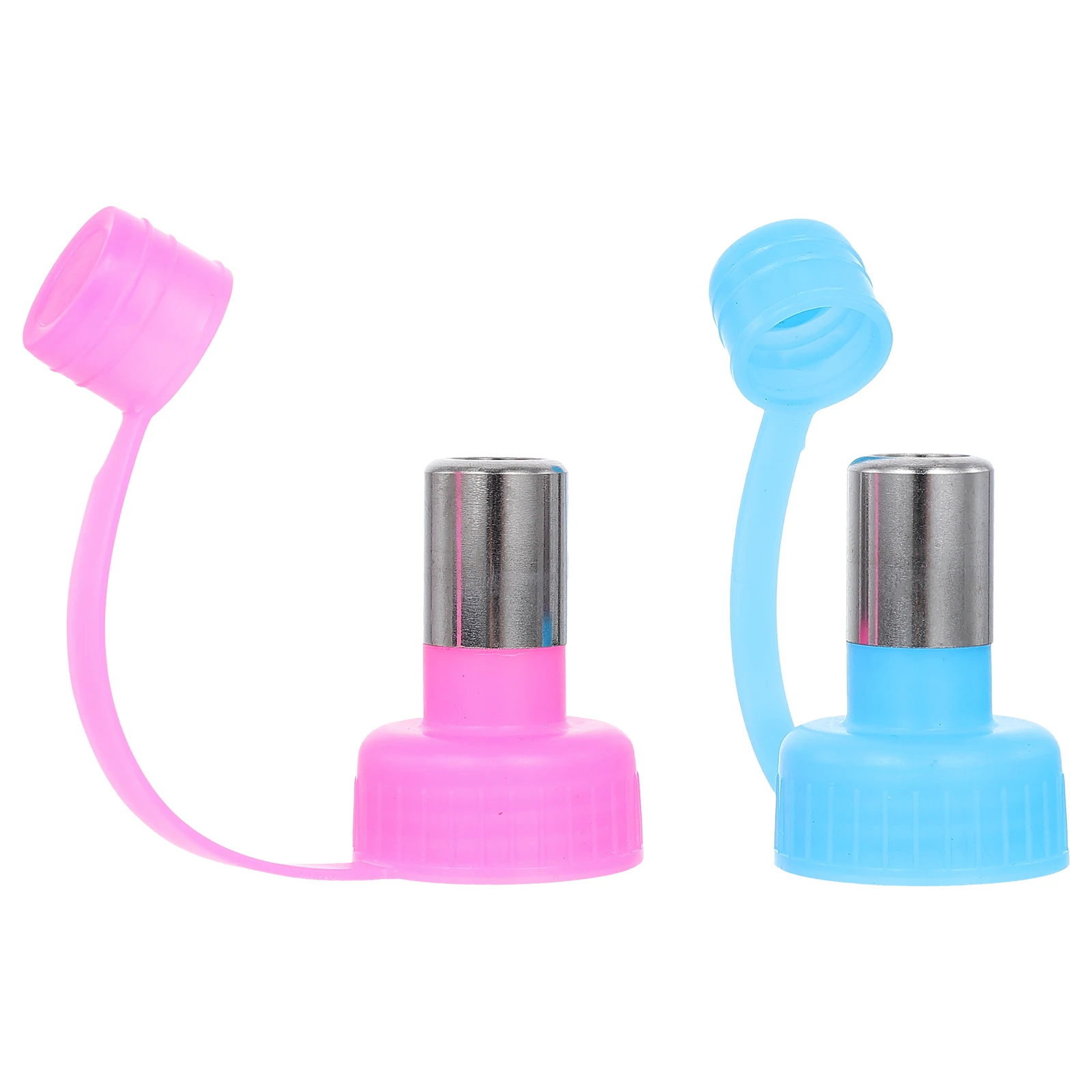 

2Pcs Pet Water Bottle Cap Leak Proof Outdoor Portable for Small Dog Cat Rabbit Walking Hiking Dog Water Bottle Cap