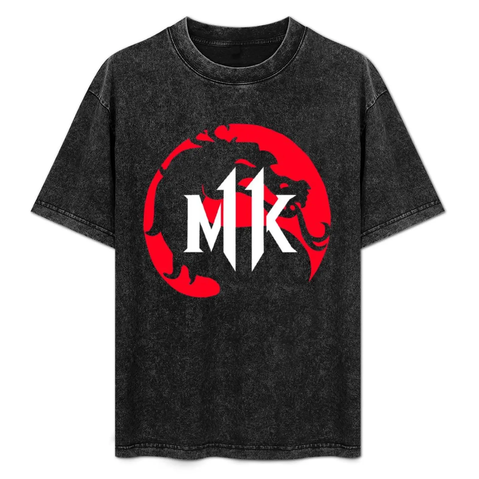 MORTAL KOMBAT 11 // RED T-Shirt aesthetic clothes rapper graphic tees Blouse men clothes