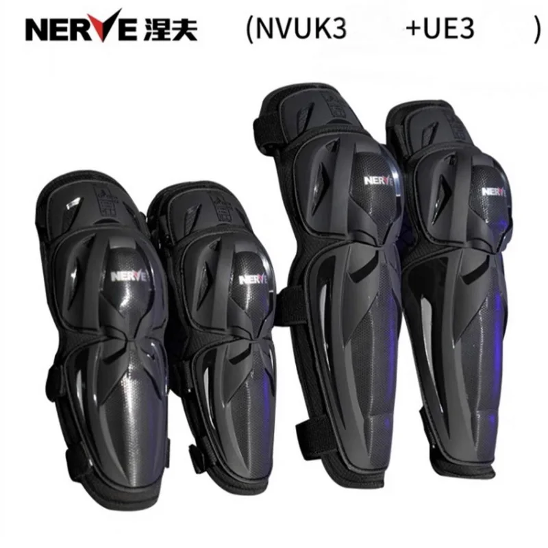 

Men Women CE2 NERVE Motocross Motorcycle Knee Pads Motorbike Riding Elbow Knight Equipment Motorcyclist Locomotive Protector TPU