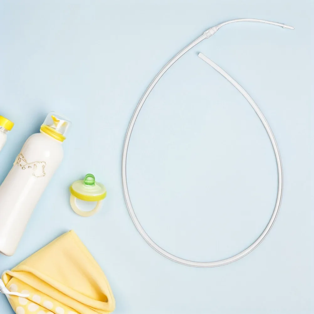 

2Pcs Breastmilk Storage Bottle Tubing Reusable Lactation Aid Supplemental Nursing System Breastfeeding Tube Feeding Accessory