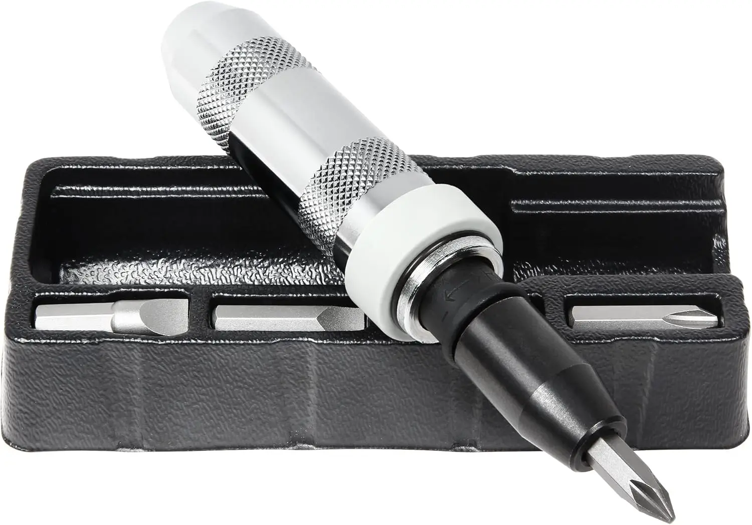 

1/2 Inch Drive Impact Driver Set Extractor Tool, Slotted or Phillips Screwdriver Bits, Remove Rusted, Damaged Screws - 648002