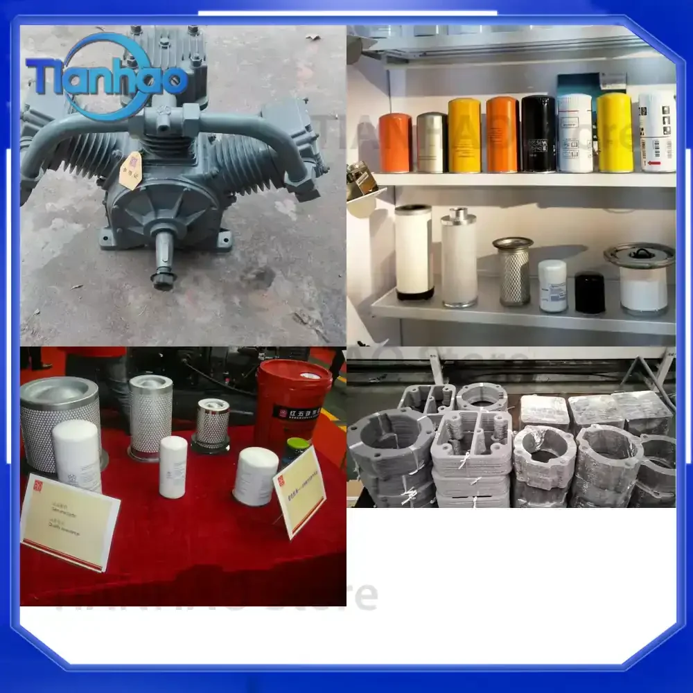 Air End for Oil-Free Fixed Screw Air Compressor