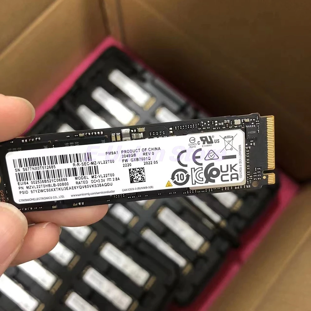 PM9A1 サムスン新しいソリッドステートドライブ MZVL22T0HBLB-00B00 2T M2 NVME SSD