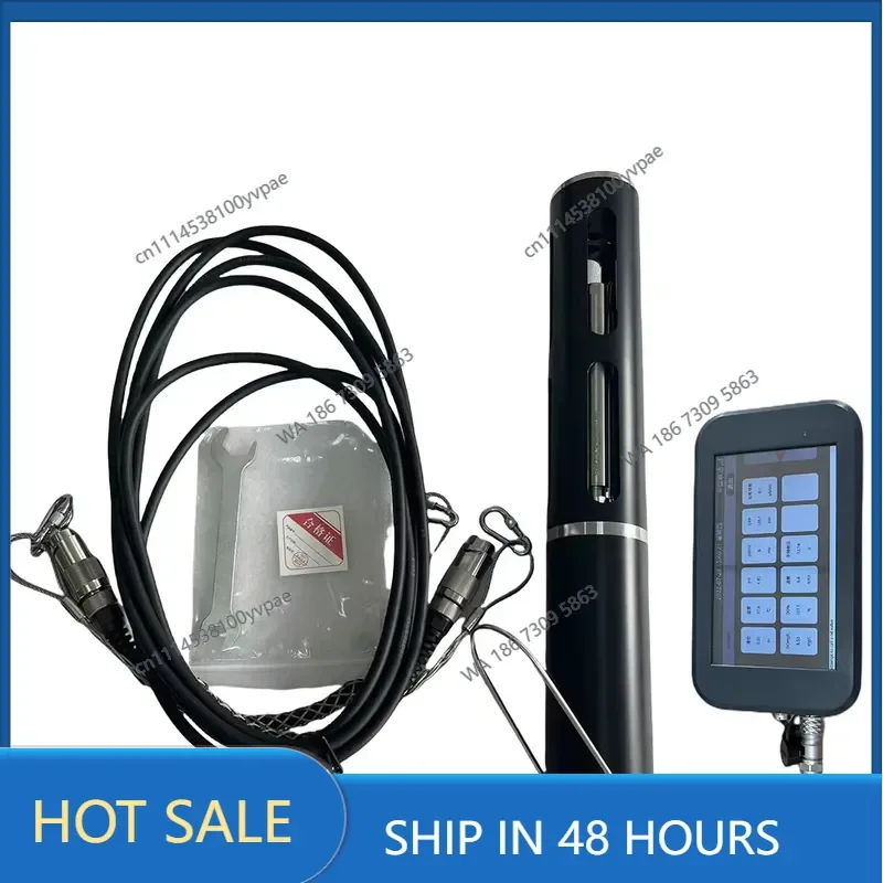 customizable multi-parameter water meter measures dissolved oxygen, conductivity, salinity, TDS, PH/ORP, turbidity