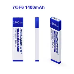 1.2V 1400mAh Rechargeable Battery Prismatic 7/5 F6 NIMH Chewing Gum Gumstick Battery for Sony CD Play