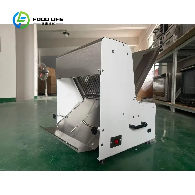 Adjustable Thickness Toast Cutting Machine Stainless Steel Commercial Bread Slicer Bakery Processing Equipment Customized