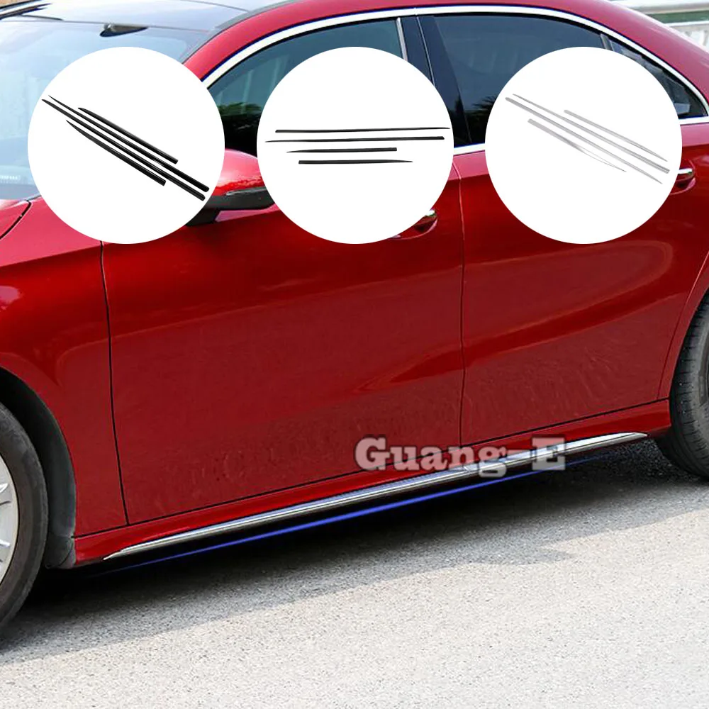 

For Mercedes Benz A Class W177 A180 A200 A250 2019 2020 2021 2022 Cover Door Body Trim Strip Molding Stream Lamp Panel Bumper