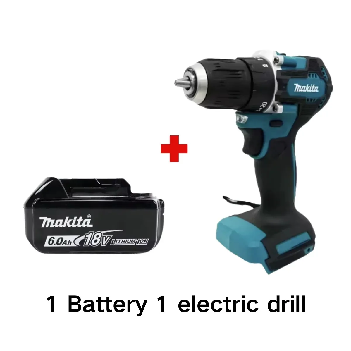 Makita 100% Genuine DDF487 Cordless Electric Screwdriver18V Brushless Motor Impact Electric Screwdriver Rechargeable Power Tool image 3