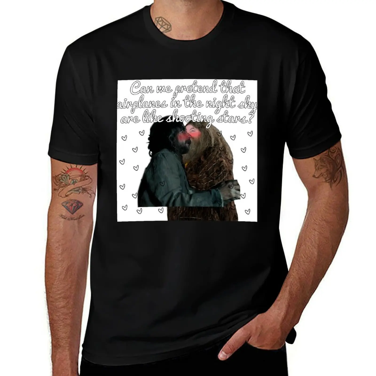 Harry Shooting Stars Gift Banana T-Shirt UV Sun Protection Tee Shirt