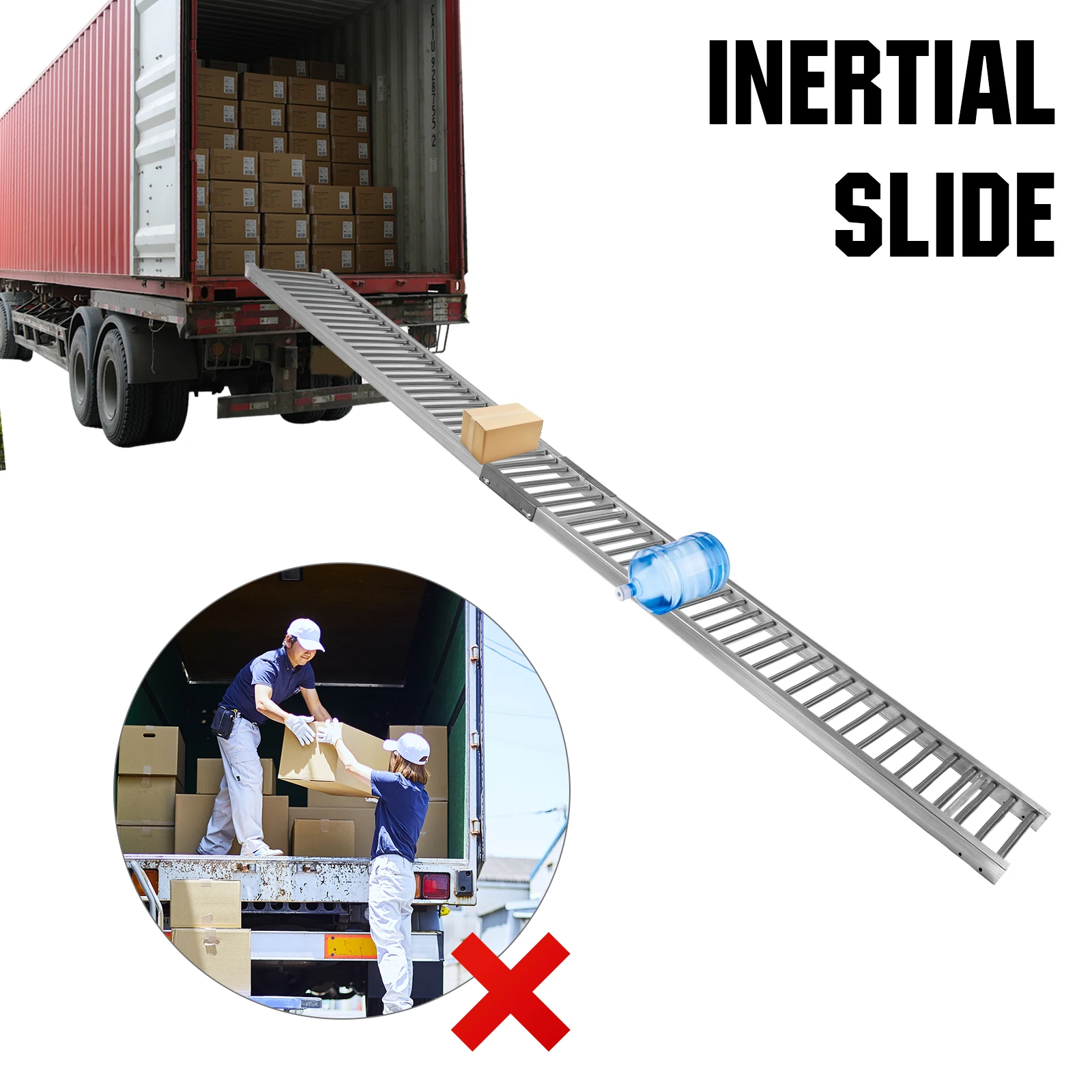 High Capacity Powerless Roller Conveyor Metal Frame 4000mm for Logistics and Manufacturing Environments