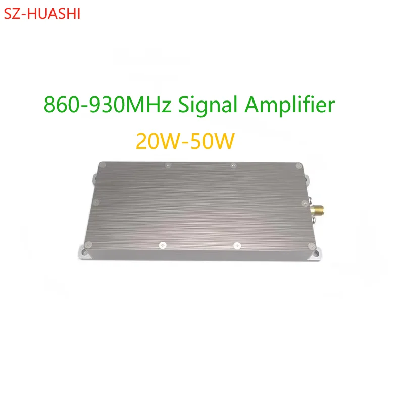 900MHz 20W 40W 50W RF High Power Amplifiers wireless Signal Extender Sweep Signal Source For 860-930MHz，100% New