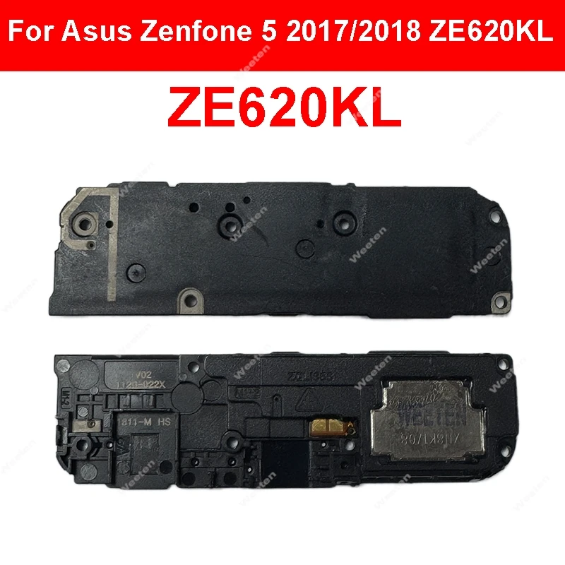 Campainha de alto-falante para asus zenfone 5 2017/2018 ze620kl, campainha de alto-falante com cabo flexível, peças de reposição