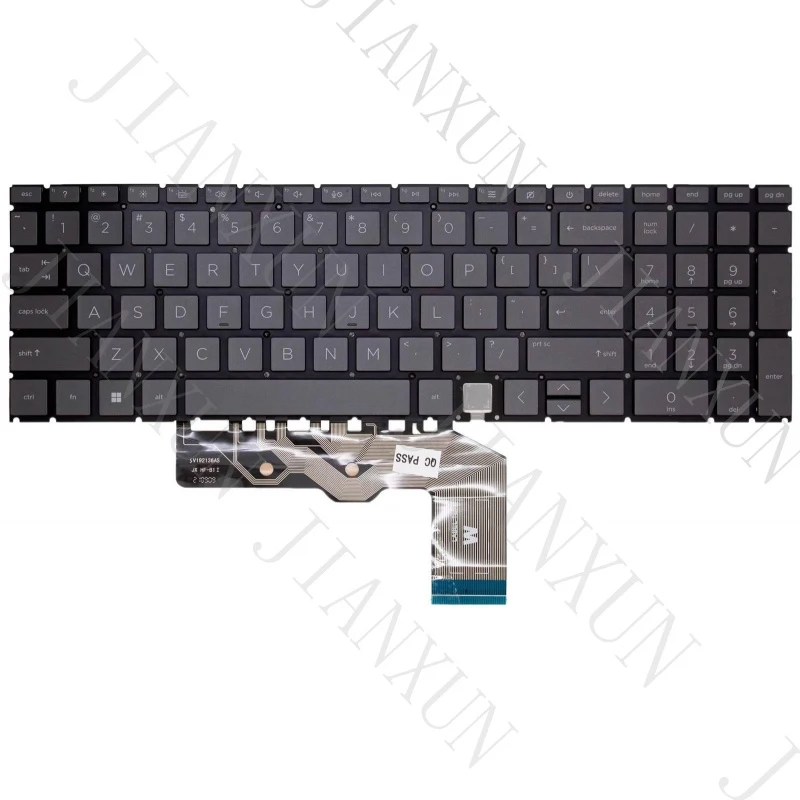 S+US Keyboard For HP Envy x360 15-EE 15M-EE 15M-ED TPN-C149 15-AG TPN-W140 Backlit