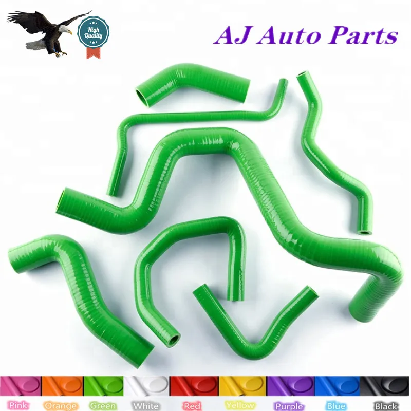 For VW MK4 GOLF/ BORA / Jetta 1.8t AUM AUQ Silicone Radiator Cooling Hose（3-PLY Hose ）