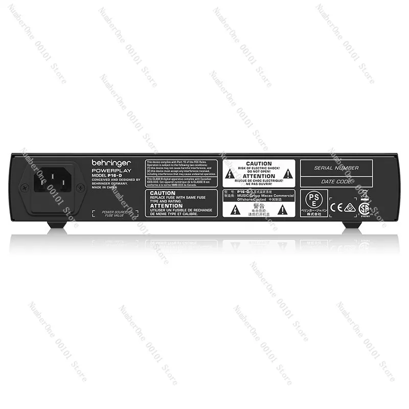 P16-D Digital Stereo Mon itor Distribution Module for Use With P16-M Personal Mixers