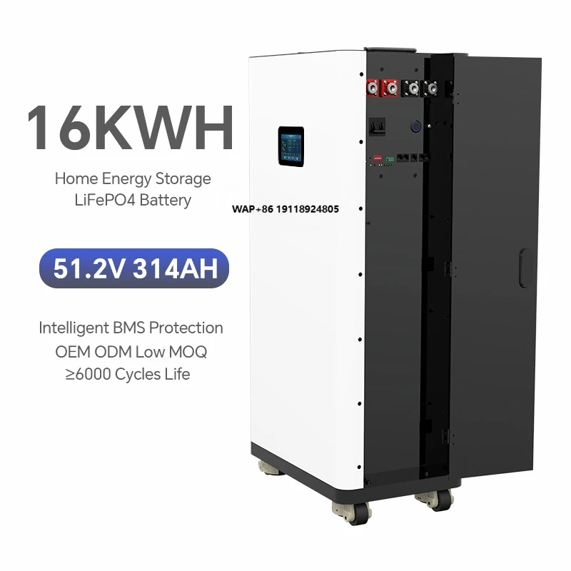 Solar Home 10KWH 15KWH 280AH Lifepo4 Battery Lithium 51.2 Volt Split Industrial & Commercial Energy Storage System