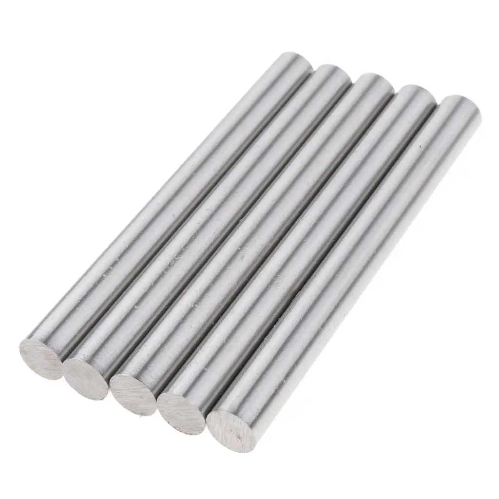 Metal Lathe Tools High Speed Steel Round Rod 5 Pieces Set for Lathe for Metal Applications