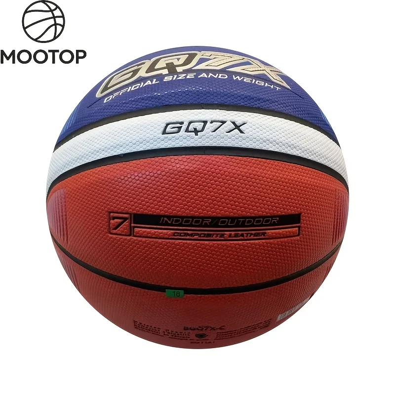 Professional Standard Size 7 PU Basketball Unisex for Competition And Training Excellent Grip And Jump Mixed Colors