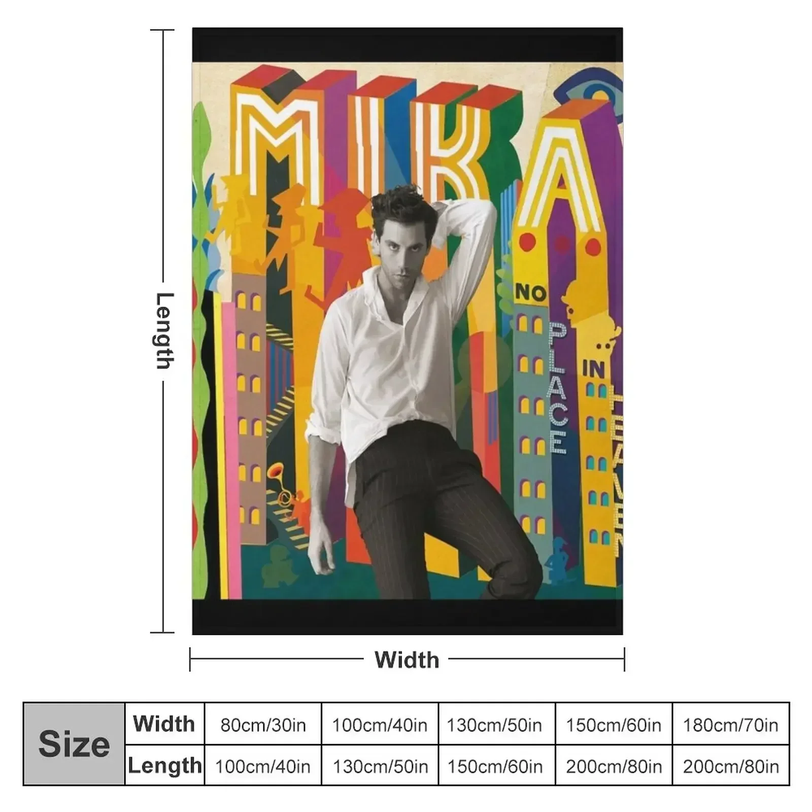 Mika no place in heaven Throw Blanket decorative Soft Plaid Summer Picnic Blankets