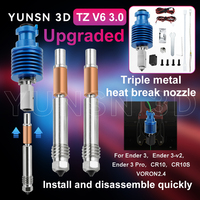 High Speed Print Head Upgrade TZ V6 3.0 Hotend Kit For Ender 3/3 PRO VORON 2.4 Hi-End Extruder J-head for Prusa Ender 3 V2/CR10