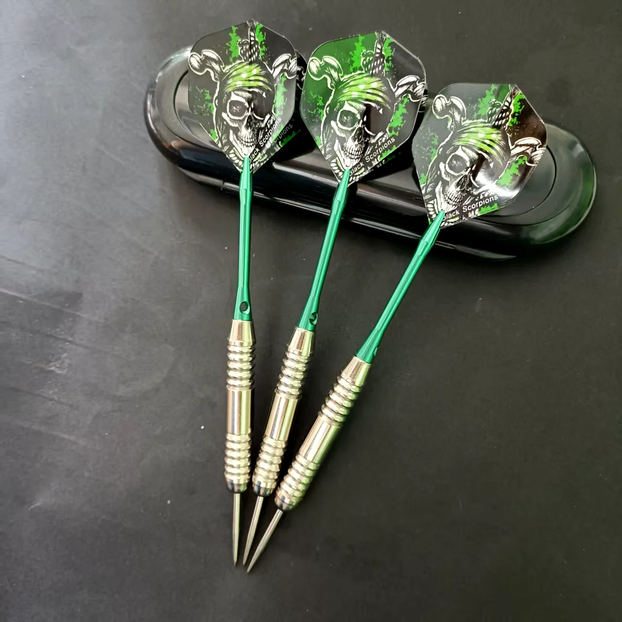 3pcs Professional Competition Darts 25g Steel Needle Tip Aluminum Shaft Nonslip Training Darts Metal Darts for Dartboard