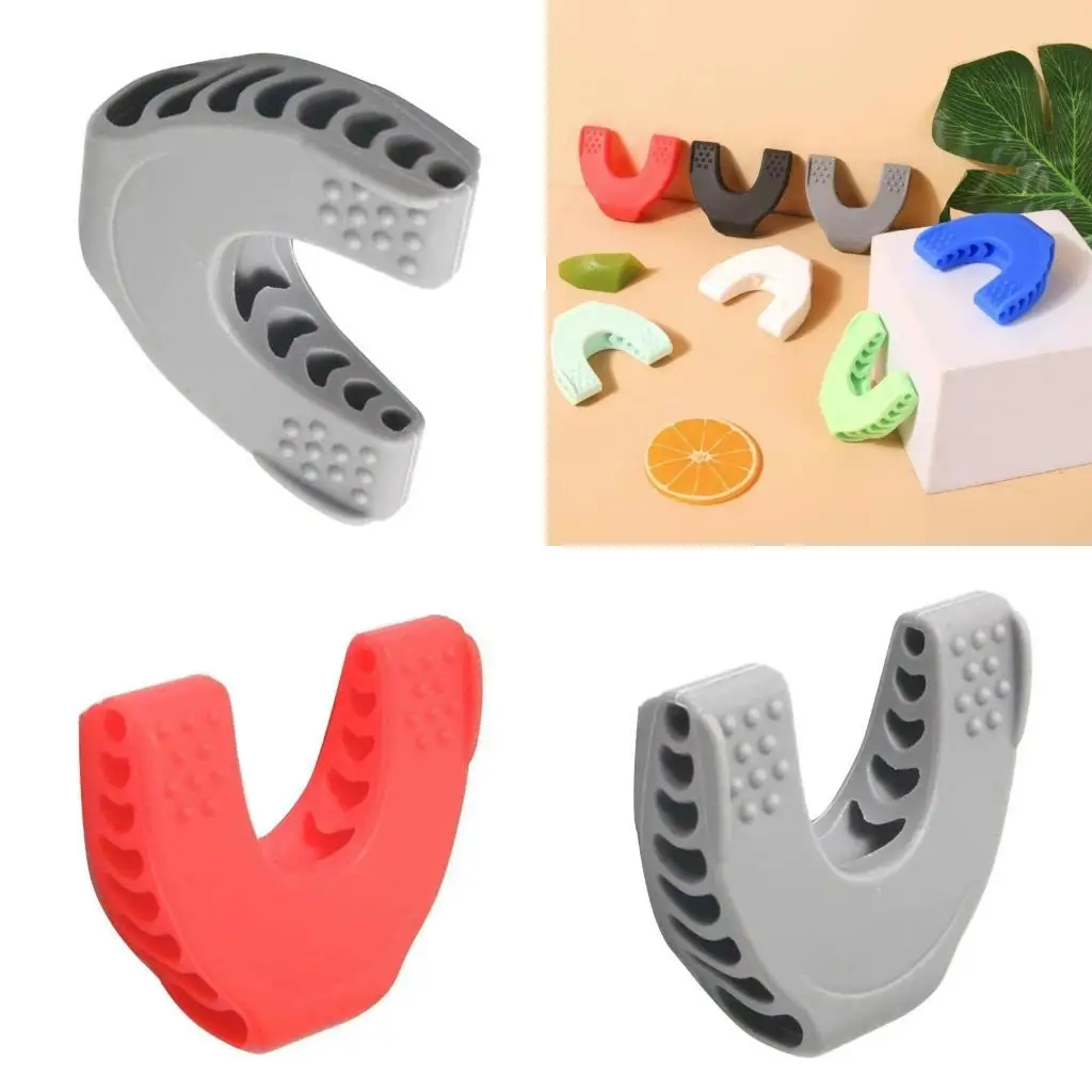 

Y1UC Silicone Jaw Exerciser Jawline Exercise Balls Jaw Muscle Training Tool Double Chin Reducers Jawline Shaper for Men Women