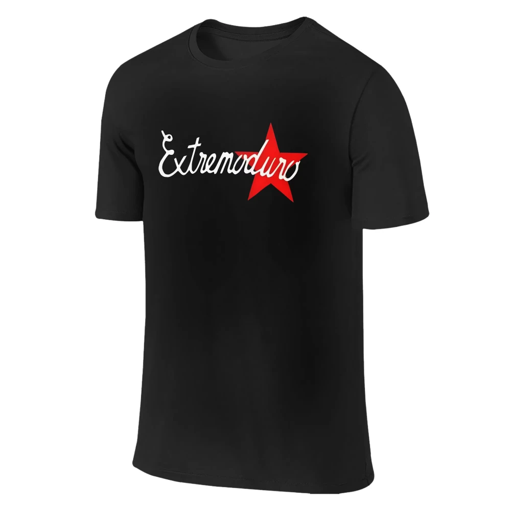 EXTREMODURO الفرقة تي شيرت مطبوع الرجال والنساء خمر القطن تيز الجولة الرقبة قصيرة الأكمام المتضخم تي شيرت ملابس الصيف