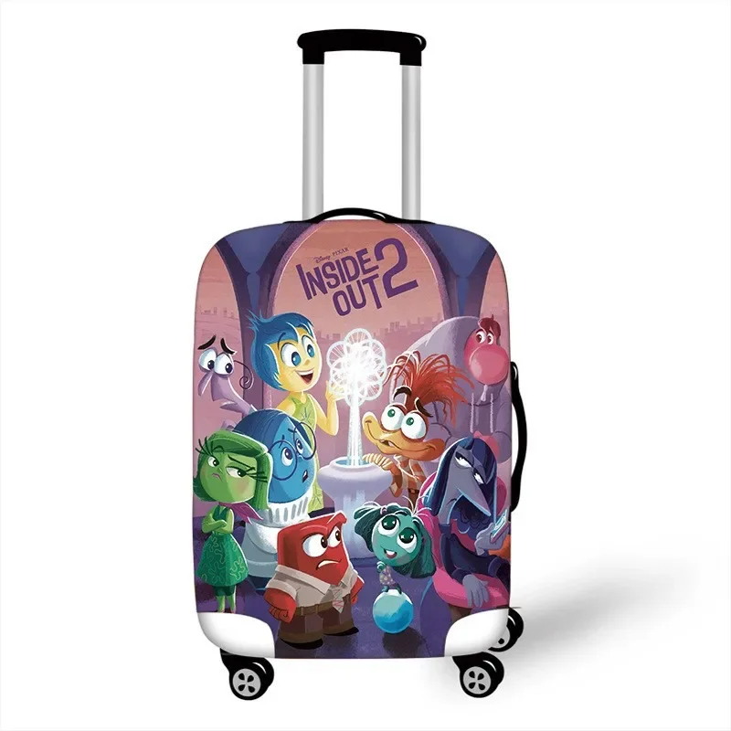 Disney Anime Inside Out 2 Luggage Protective Cover Zipper Suit 18-20 Inch Bags Suitcase Covers Trolley Cover Travel Accessories